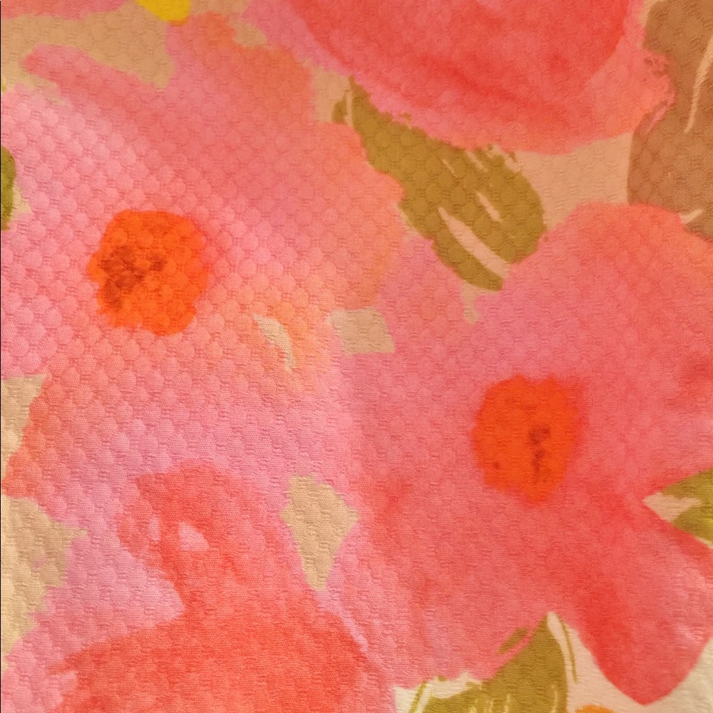 J crew pencil floral watercolor skirt size 0 - Picture 4 of 8